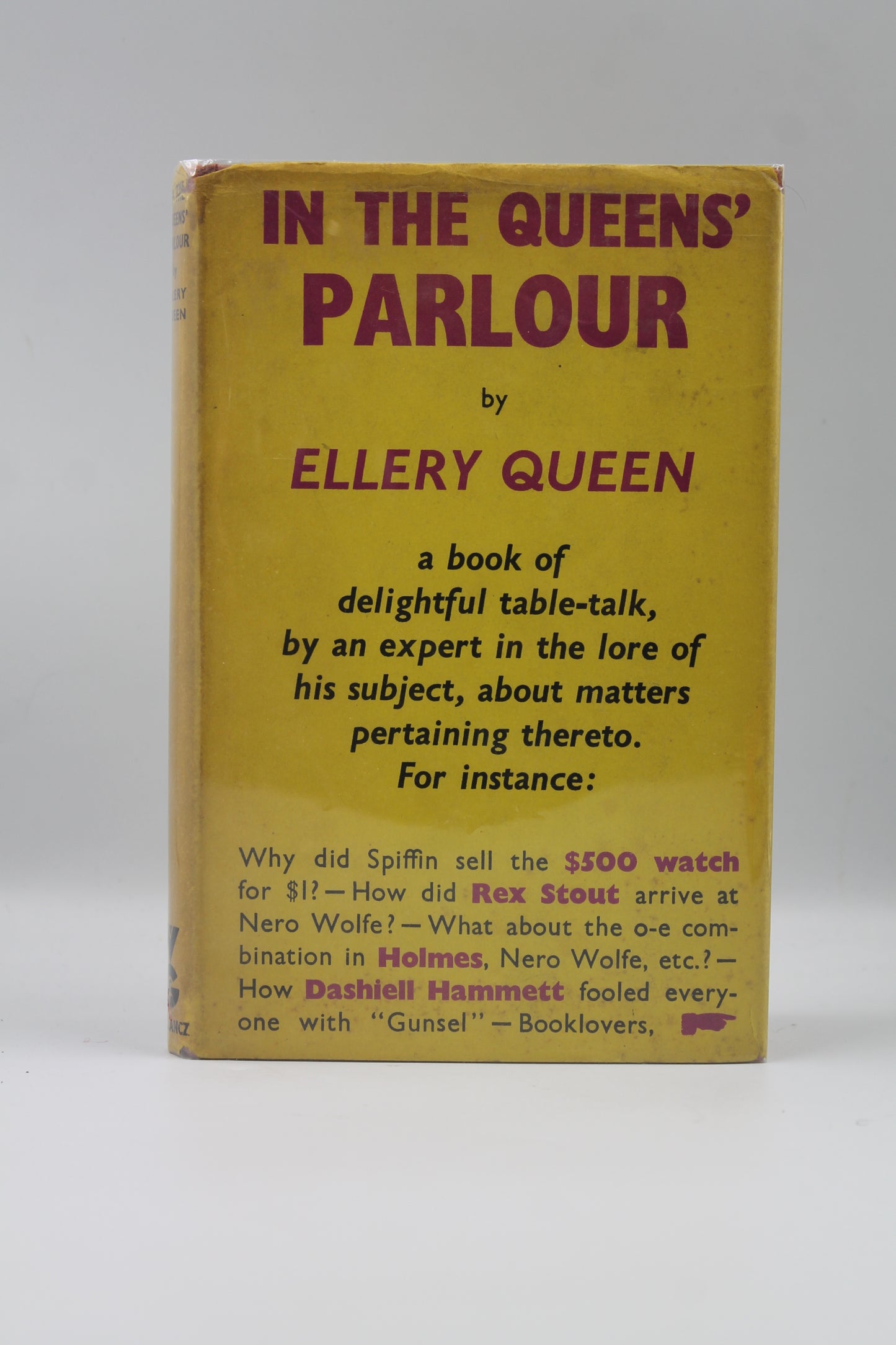 In The Queen's Parlour and Other Leaves from the Editor's Notebook