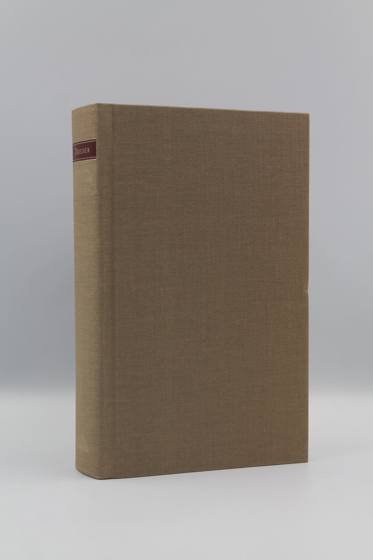 Sister Carrie, Jennie Gerhardt, Twelve Men