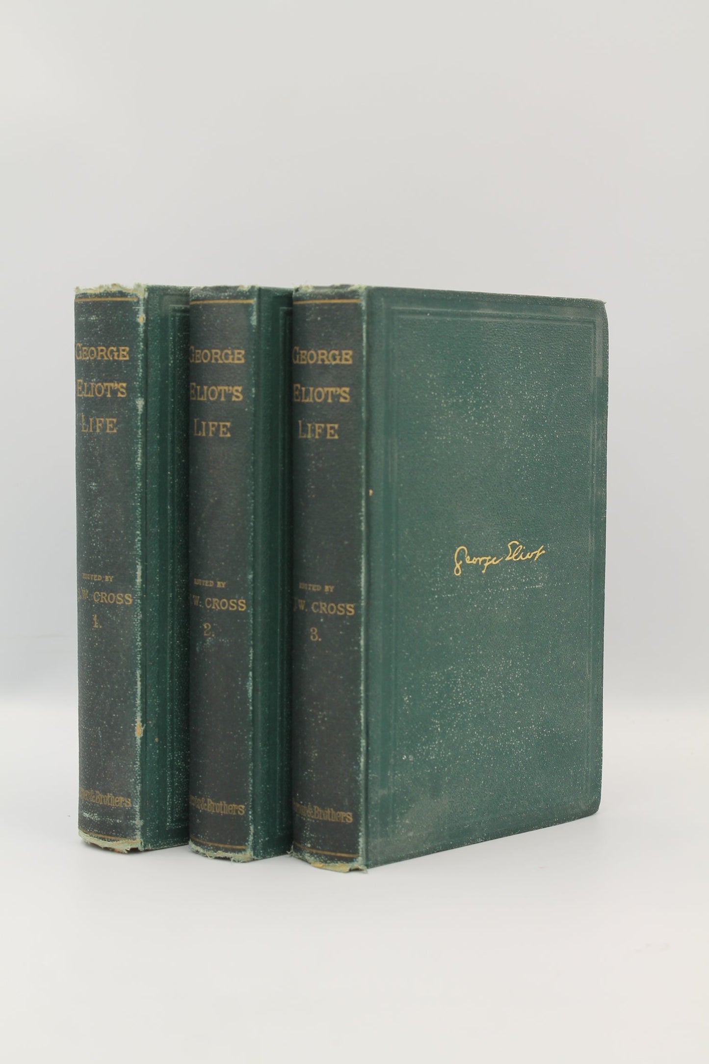 George Eliot's Life as related in her Letters and Journals (in three volumes)