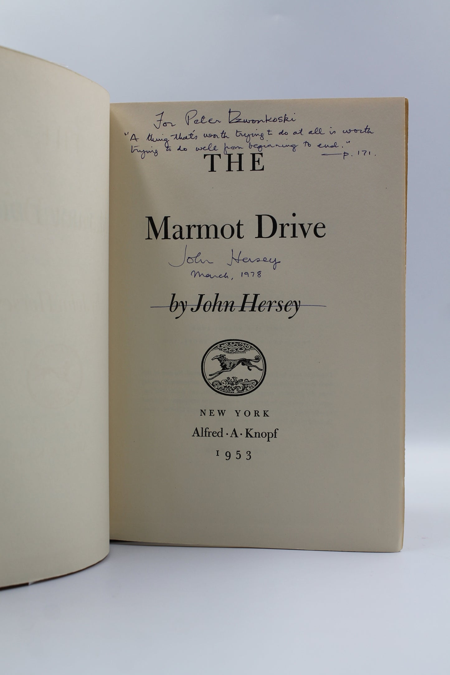 The Marmot Drive