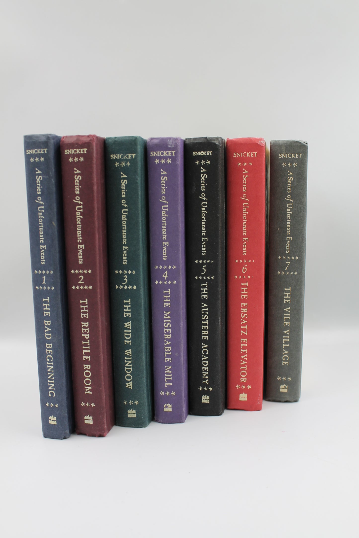 A Series of Unfortunate Events - complete books 1 - 13
