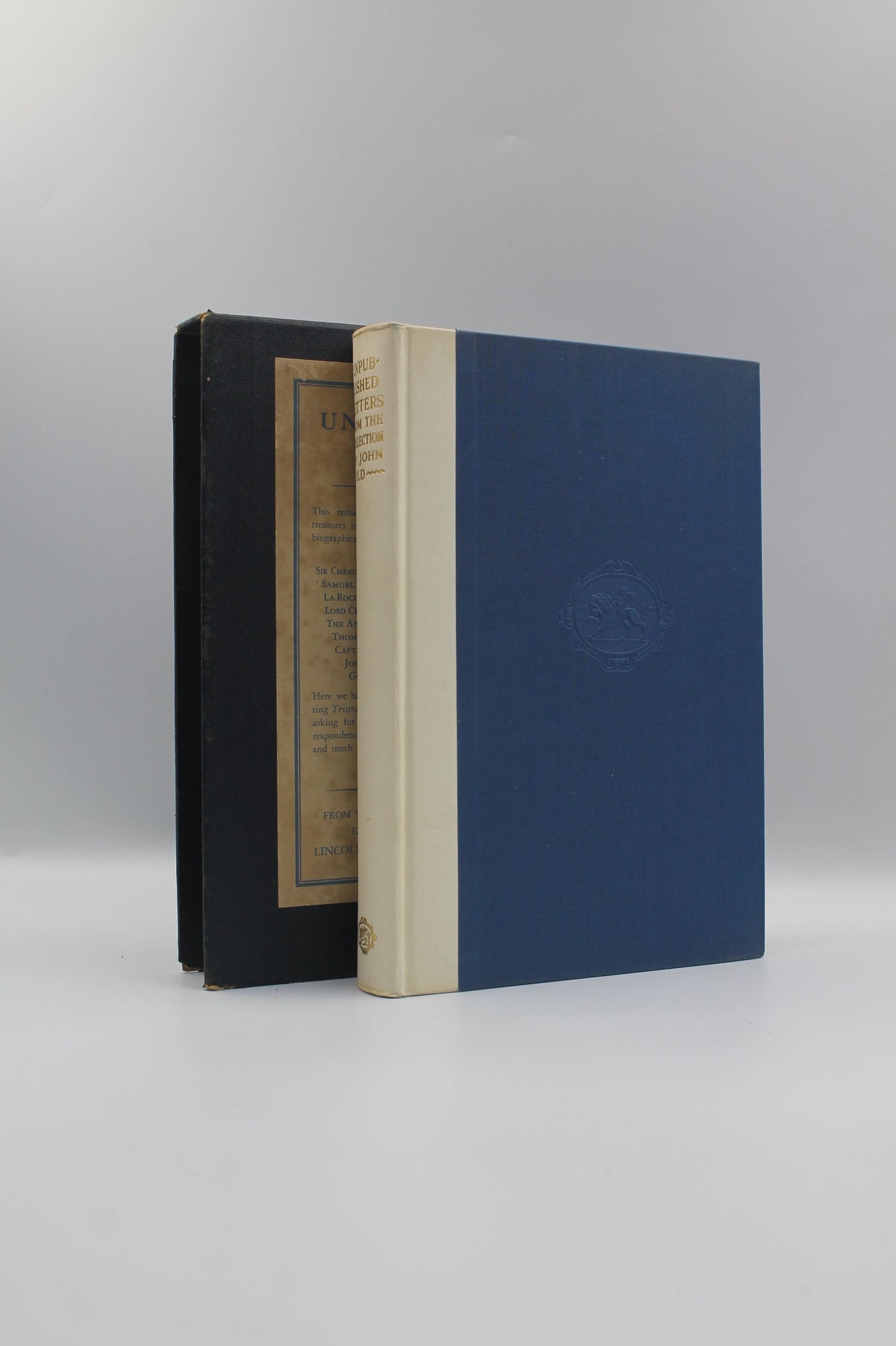 Unpublished Letters From the Collection of John Wild
