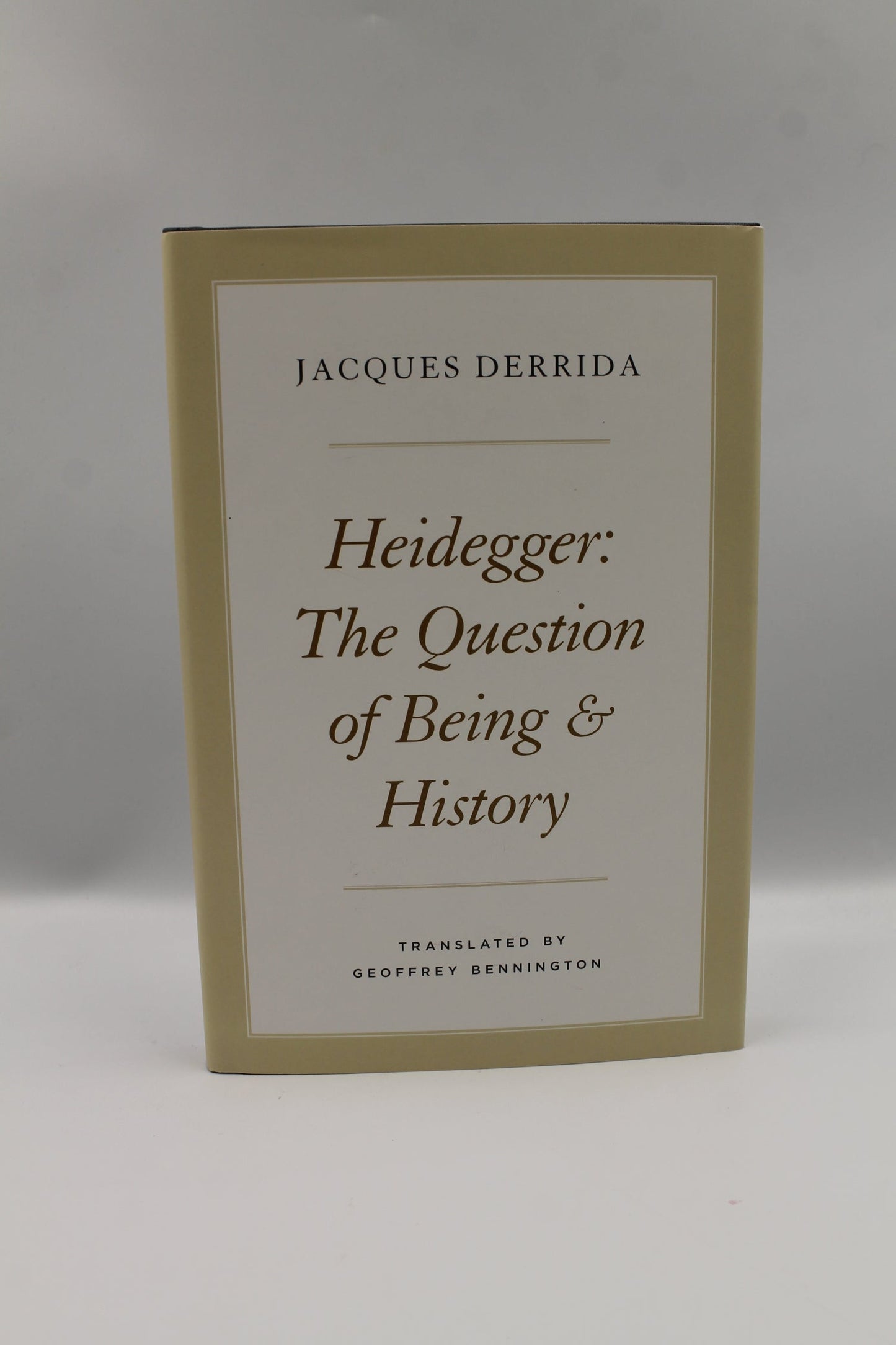 Heidegger: The Question of Being & History