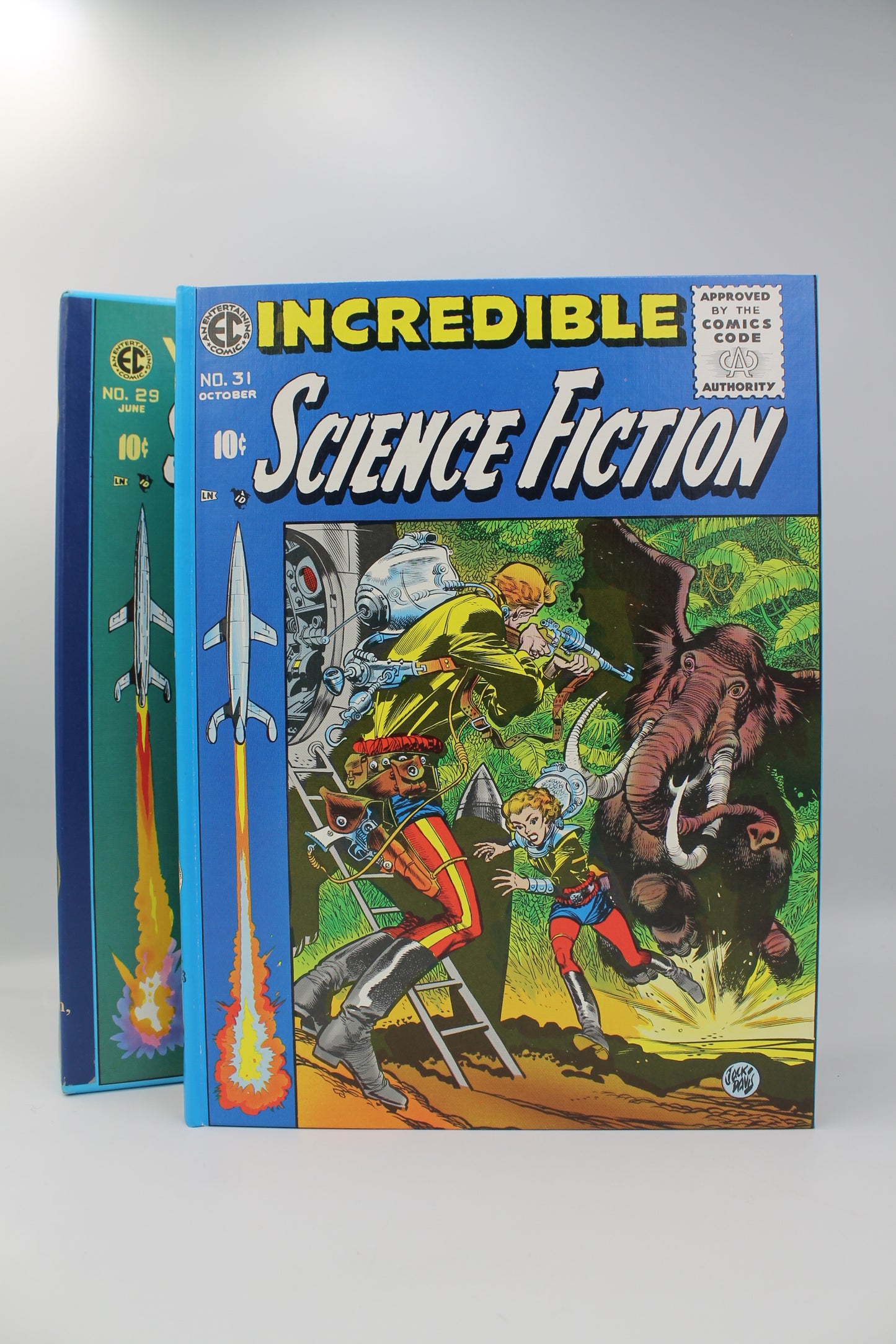 The Complete EC Library: Weird Science-Fantasy and Incredible Science Fiction (2 Volume Boxed Set)