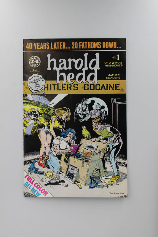 Harold Hedd "Hitler's Cocaine" (issues 1-2)