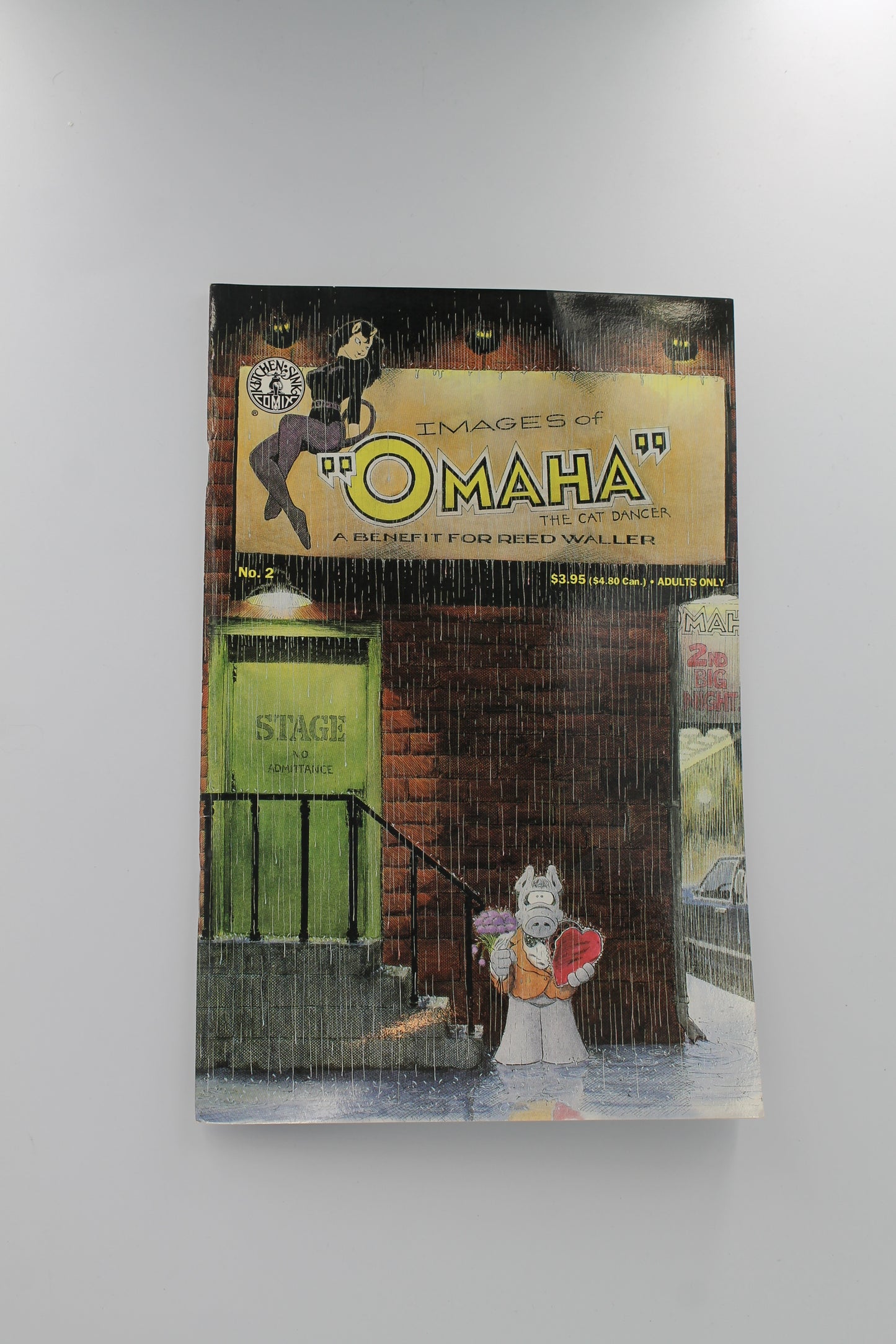 Images of "Omaha" the Cat Dancer: A Benefit for Reed Waller (two issues)