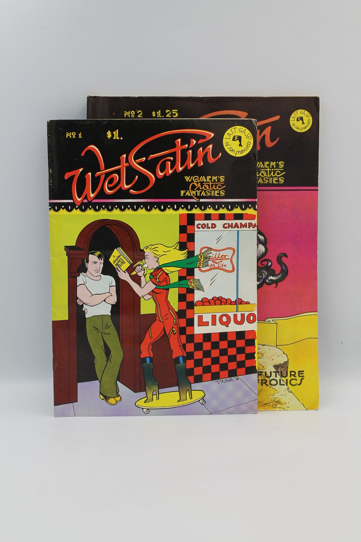 Wet Satin: Womens Erotic Fantasies (issues 1-2)