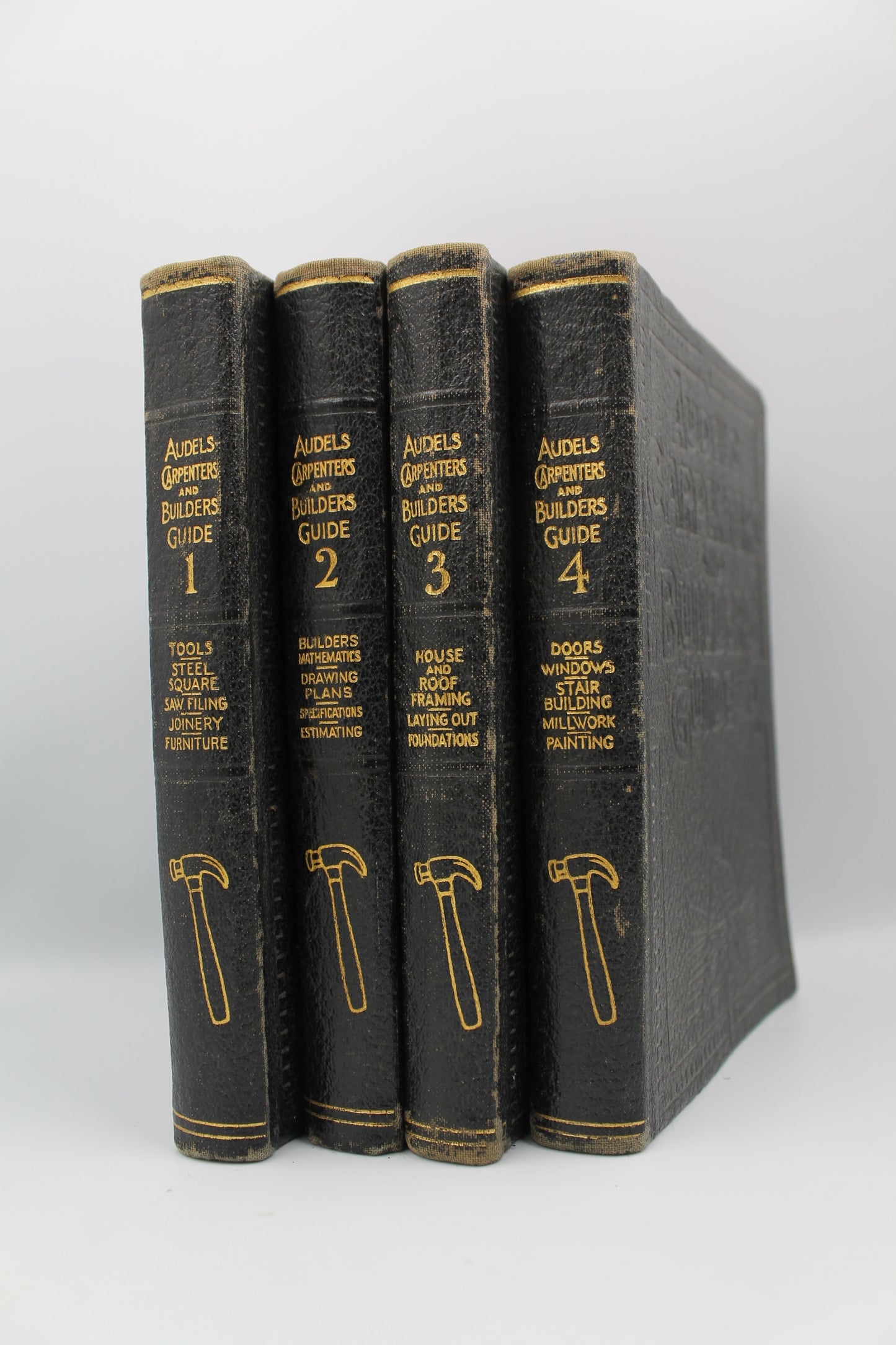 Audel's Carpenters and Builders Guide (4 vol)
