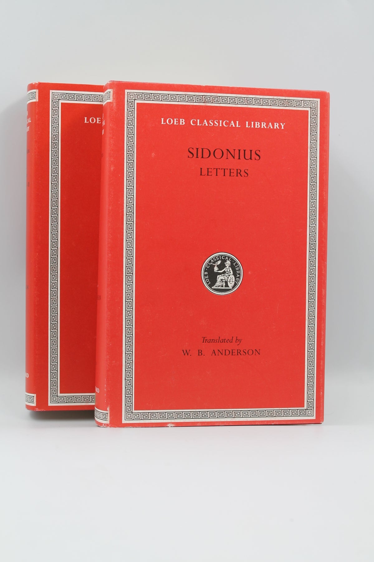 Loeb Classical Library - Sidonius Volumes I-II
