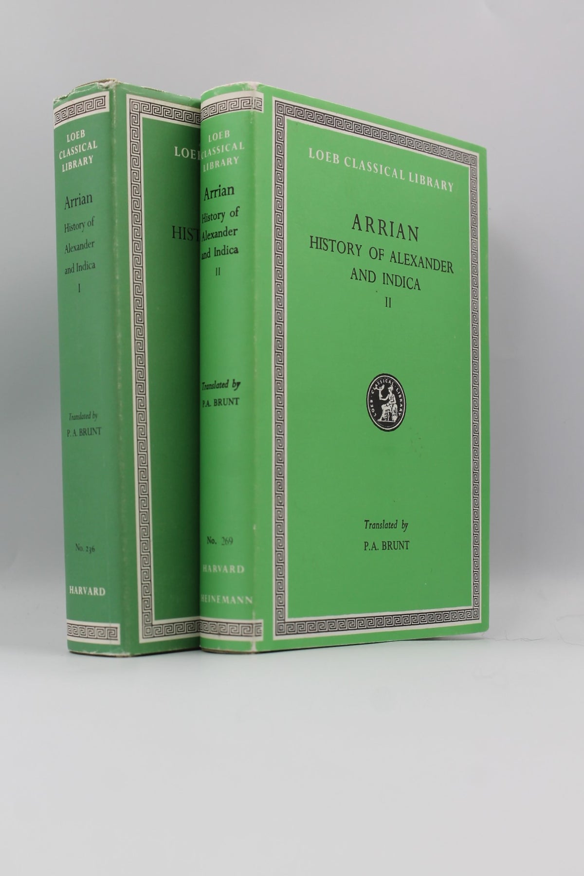 Loeb Classical Library - History of Alexander and Indica Volumes I-II