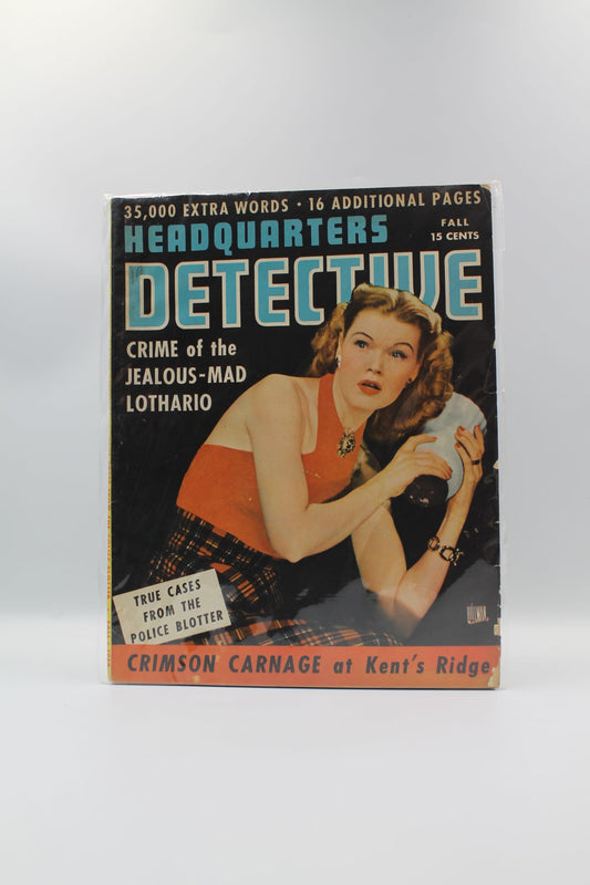 Headquarters Detective - Vol IV, No. 4, Fall 1944