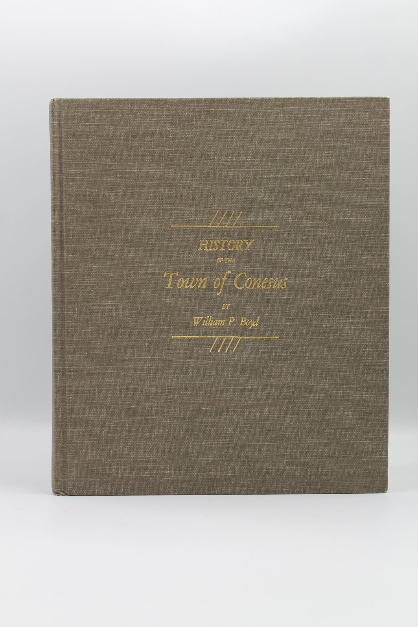 History of the Town of Conesus