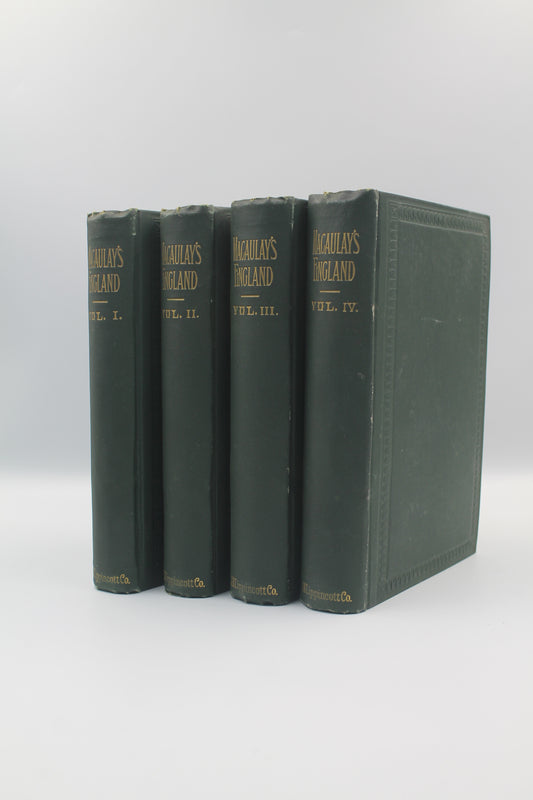 Macaulay's England from the Acension of James II