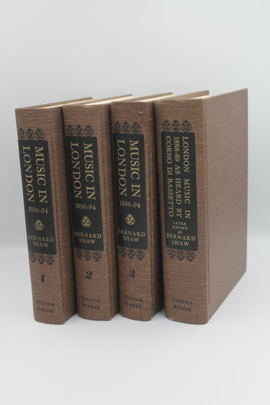 Music in London (1890 - 94) - in three volumes / London Music in 1888-89 as heard by Corno di Bassetto