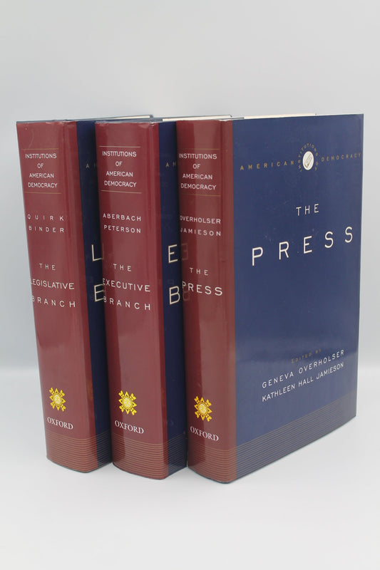 Institutions of American Democracy (volumes two, three and four out of six)