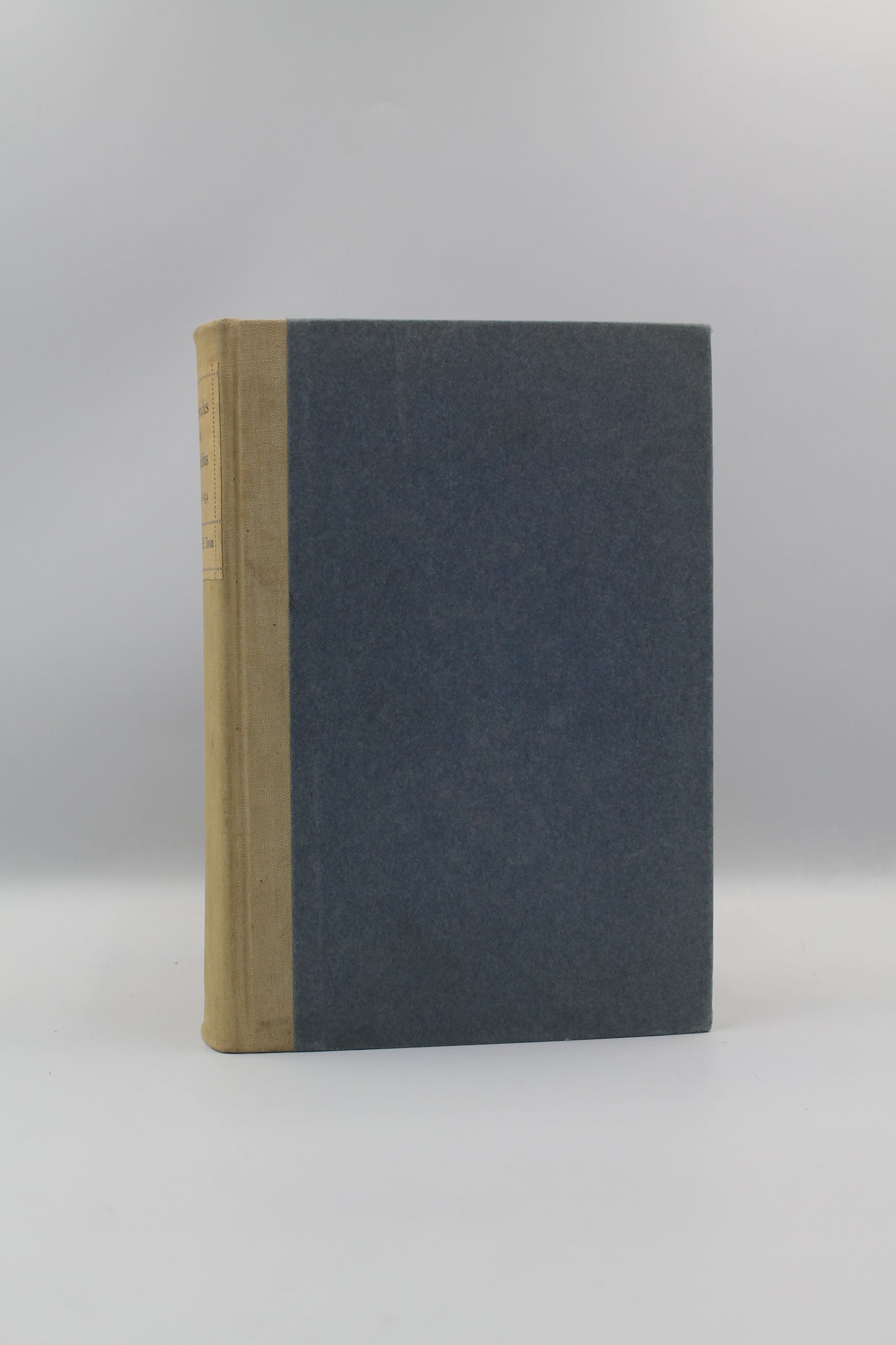 Chroncile of Barabbas 1884-1934