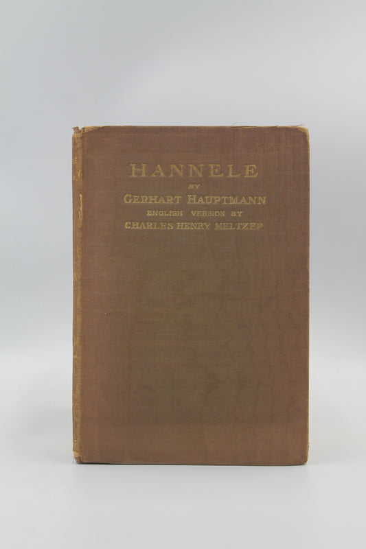 Hannele: A Dream Poem