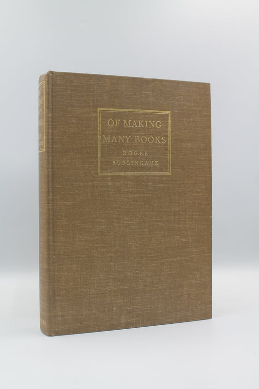 Of Making Many Books