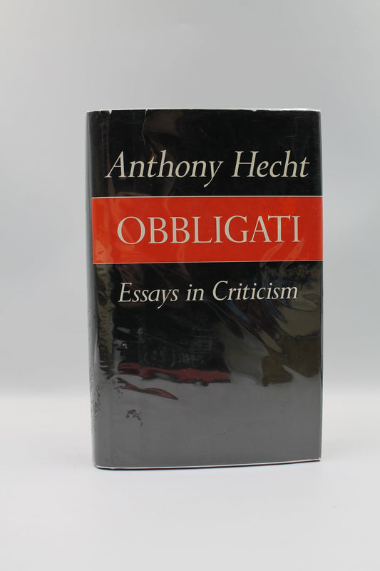 Obbligati: Essays in Criticism