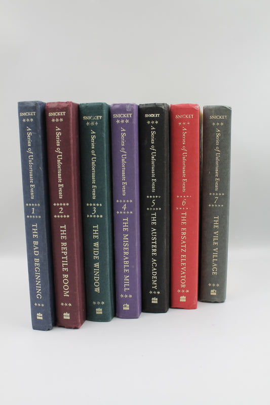 A Series of Unfortunate Events - complete books 1 - 13