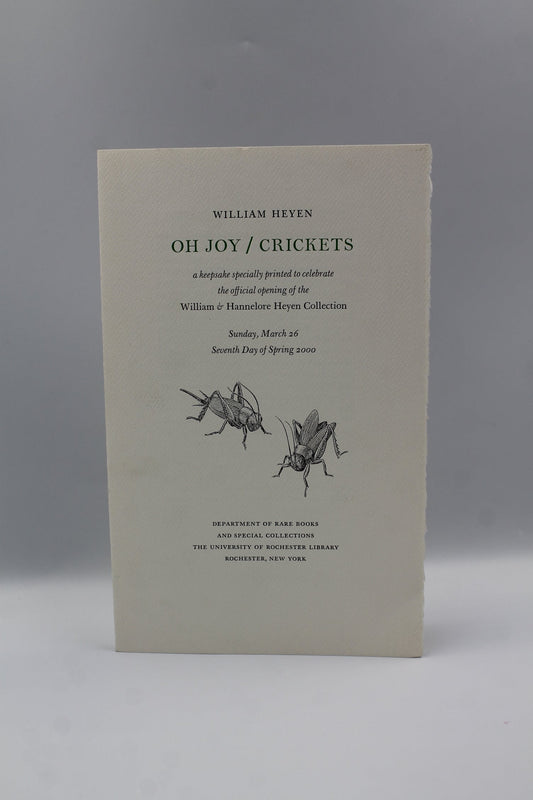 Oh Joy / Crickets