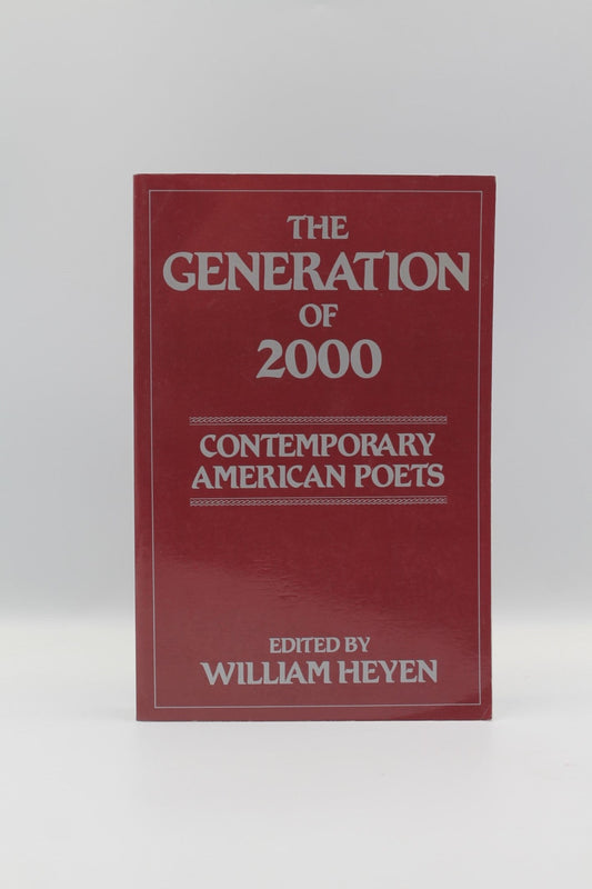 The Generation of 2000: Contemporary American Poets