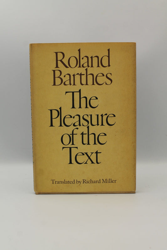 The Pleasure of the Text