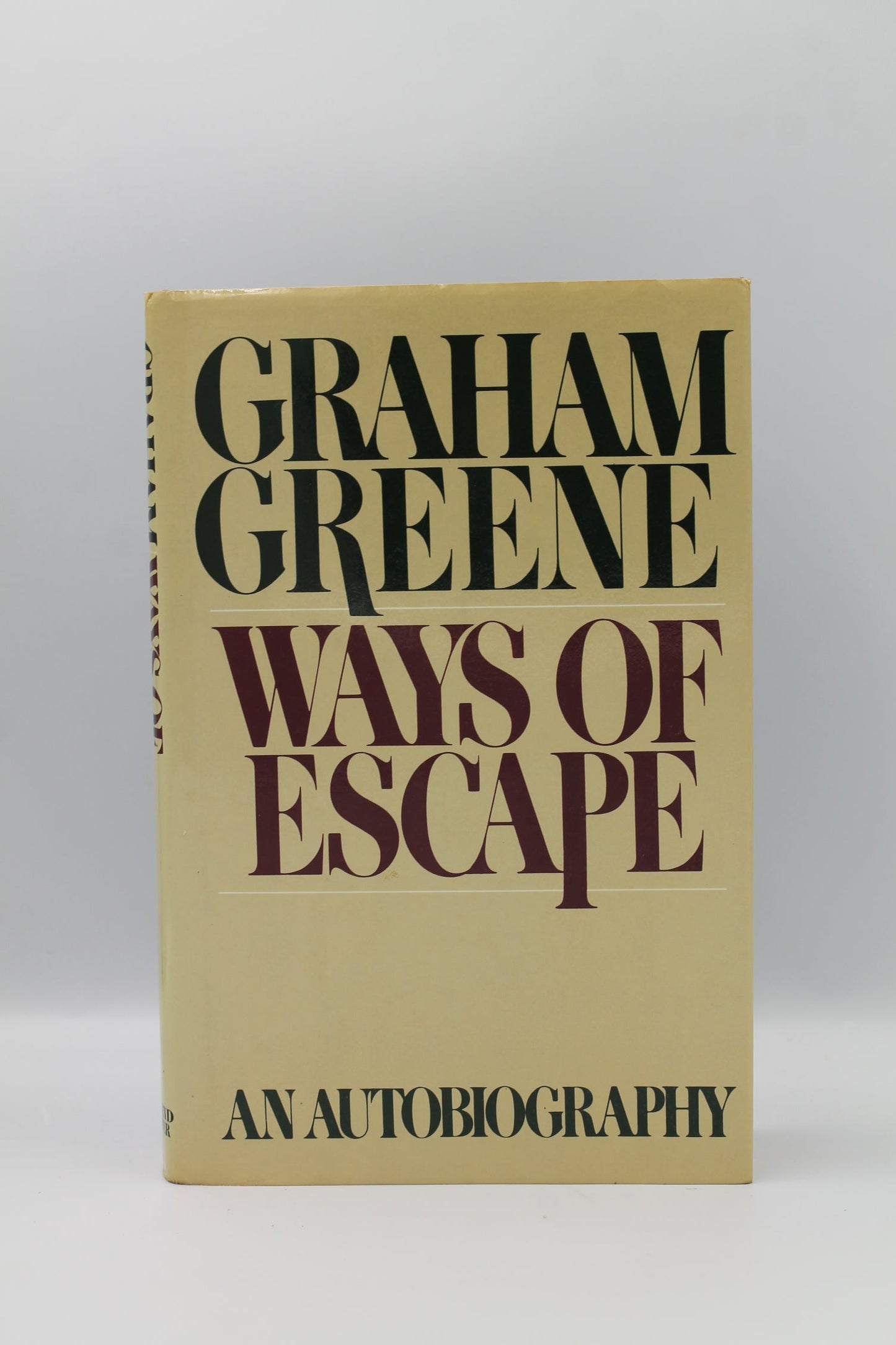 Ways of Escape: An Autobiography