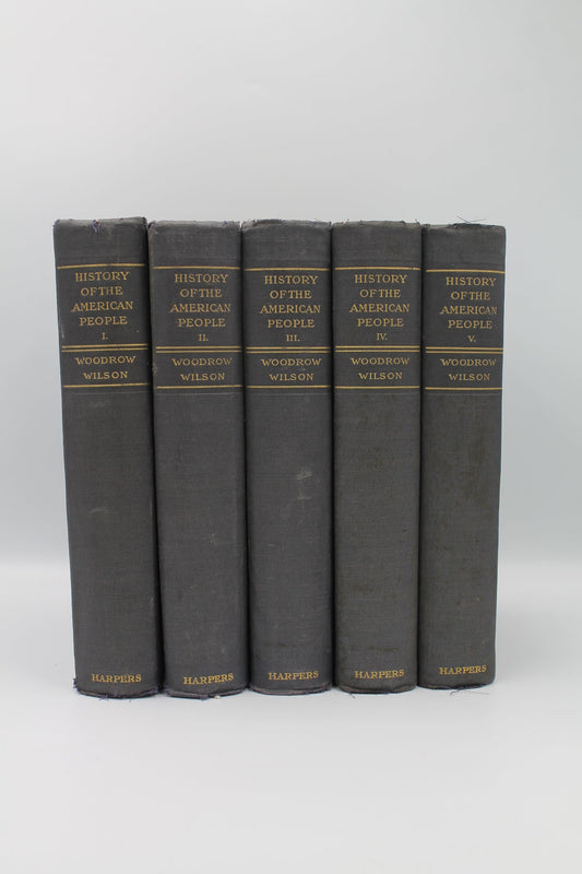 The History of the American People (in five volumes)