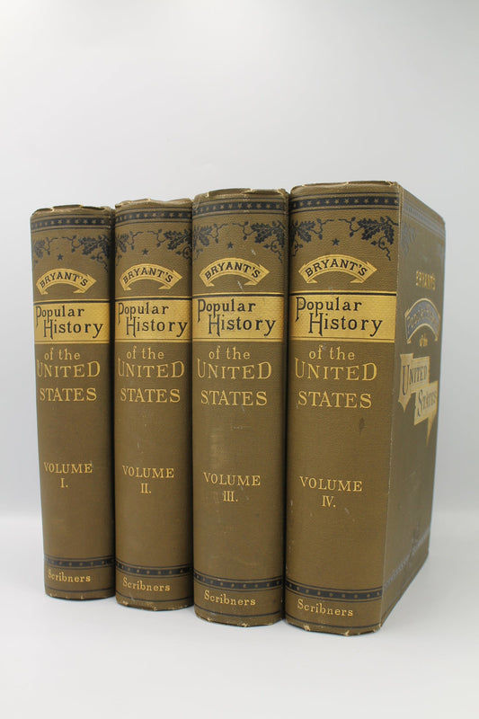 Bryant's Popular History of the United States (in four volumes)
