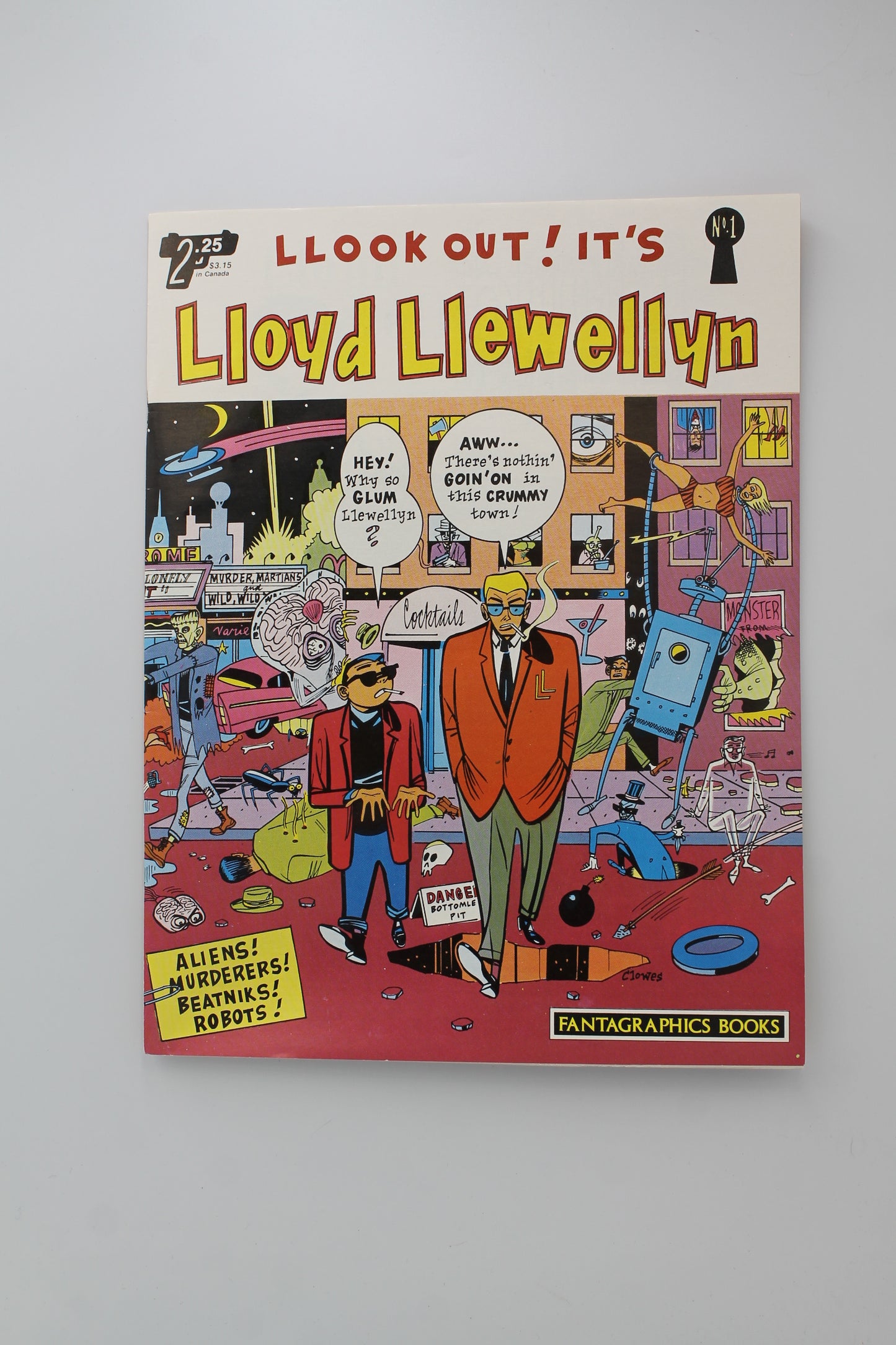 Lloyd Llewellyn (issues 1-5)