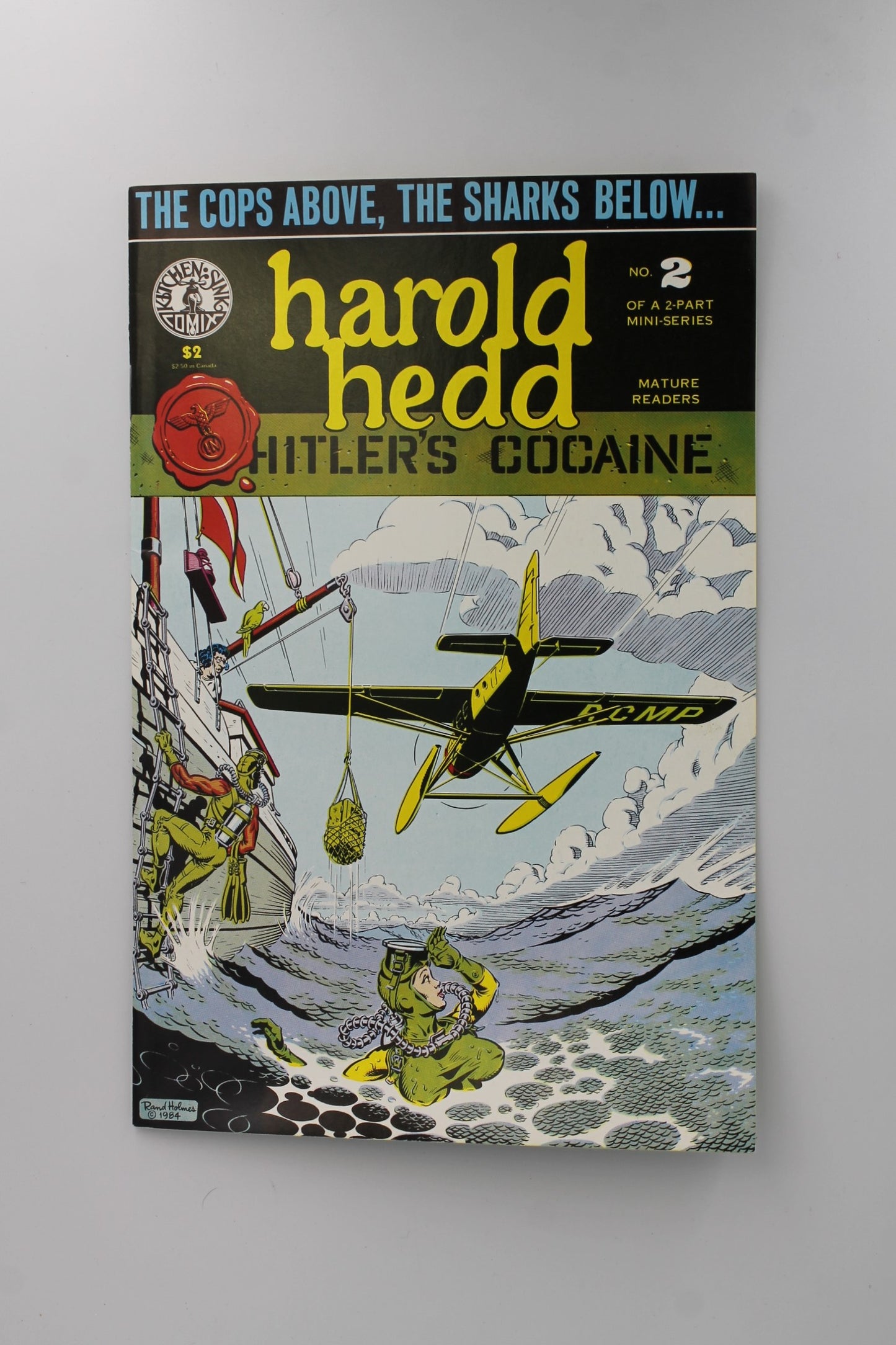 Harold Hedd "Hitler's Cocaine" (issues 1-2)