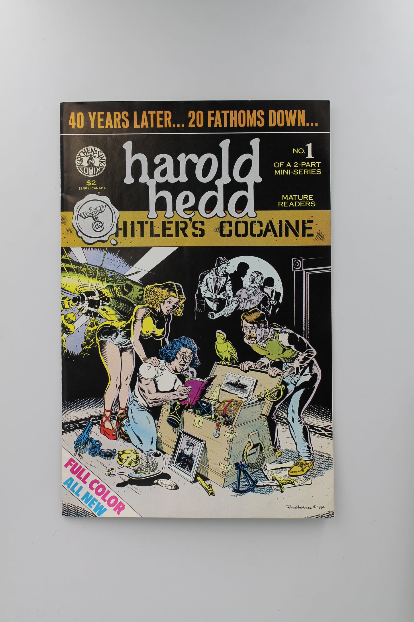Harold Hedd "Hitler's Cocaine" (issues 1-2)