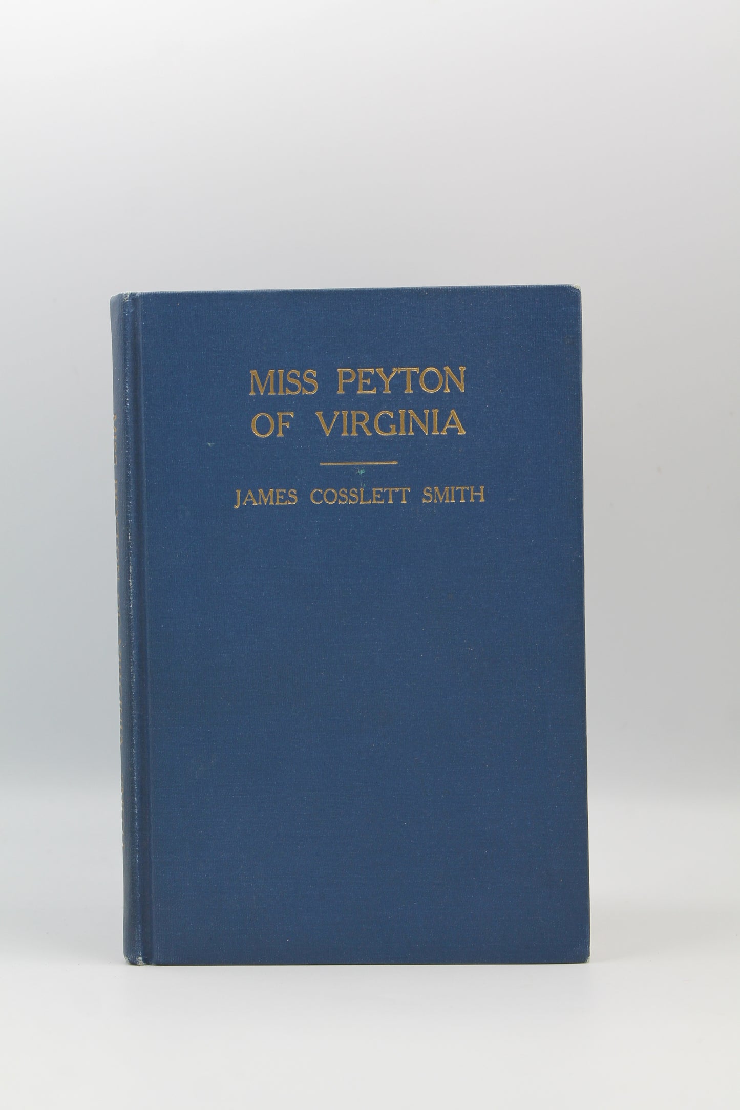 Miss Peyton of Virginia. Read Before the Witenagemote of Detroit