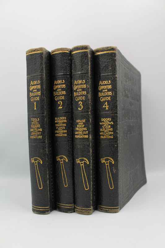 Audel's Carpenters and Builders Guide (4 vol)