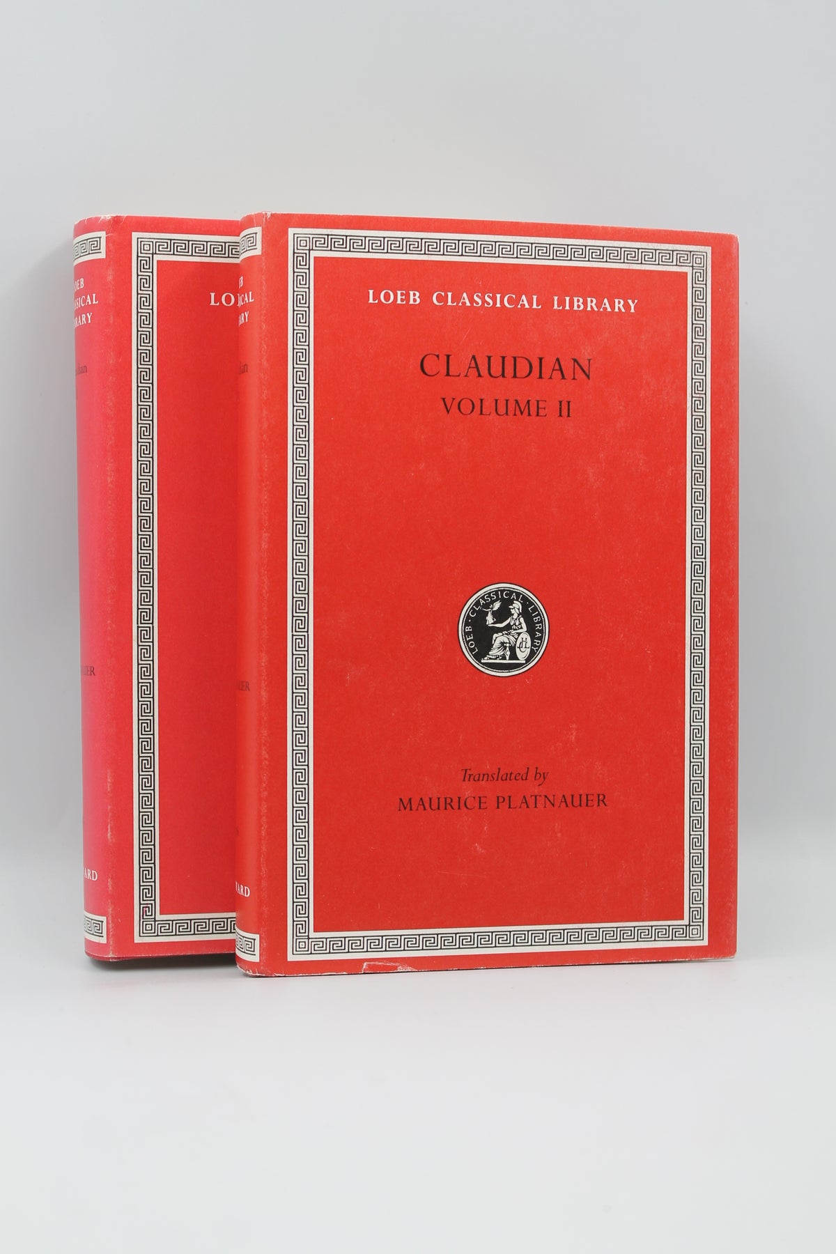 Loeb Classical Library - Claudian Volumes I-II