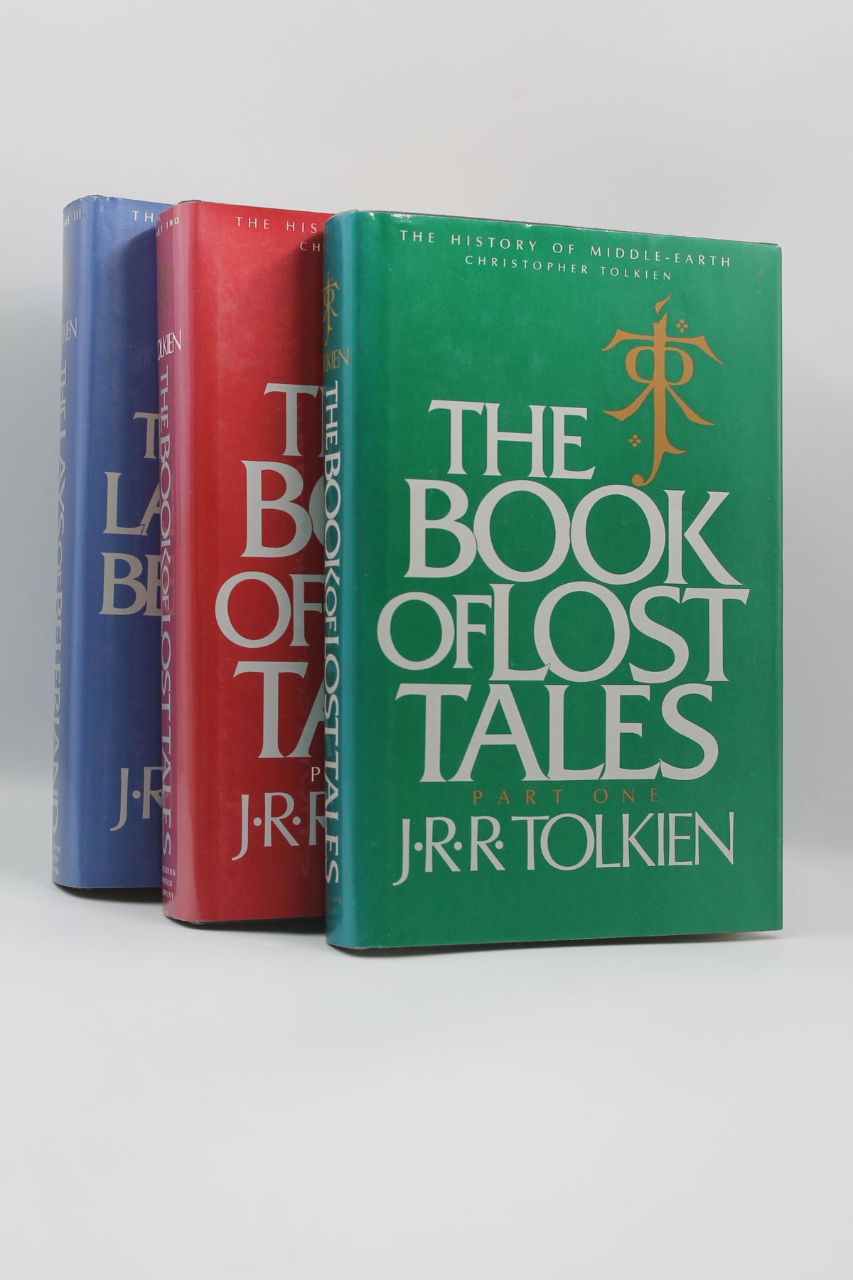 The Book of Lost Tales (Part One and Two) and The Lays of Bellriand